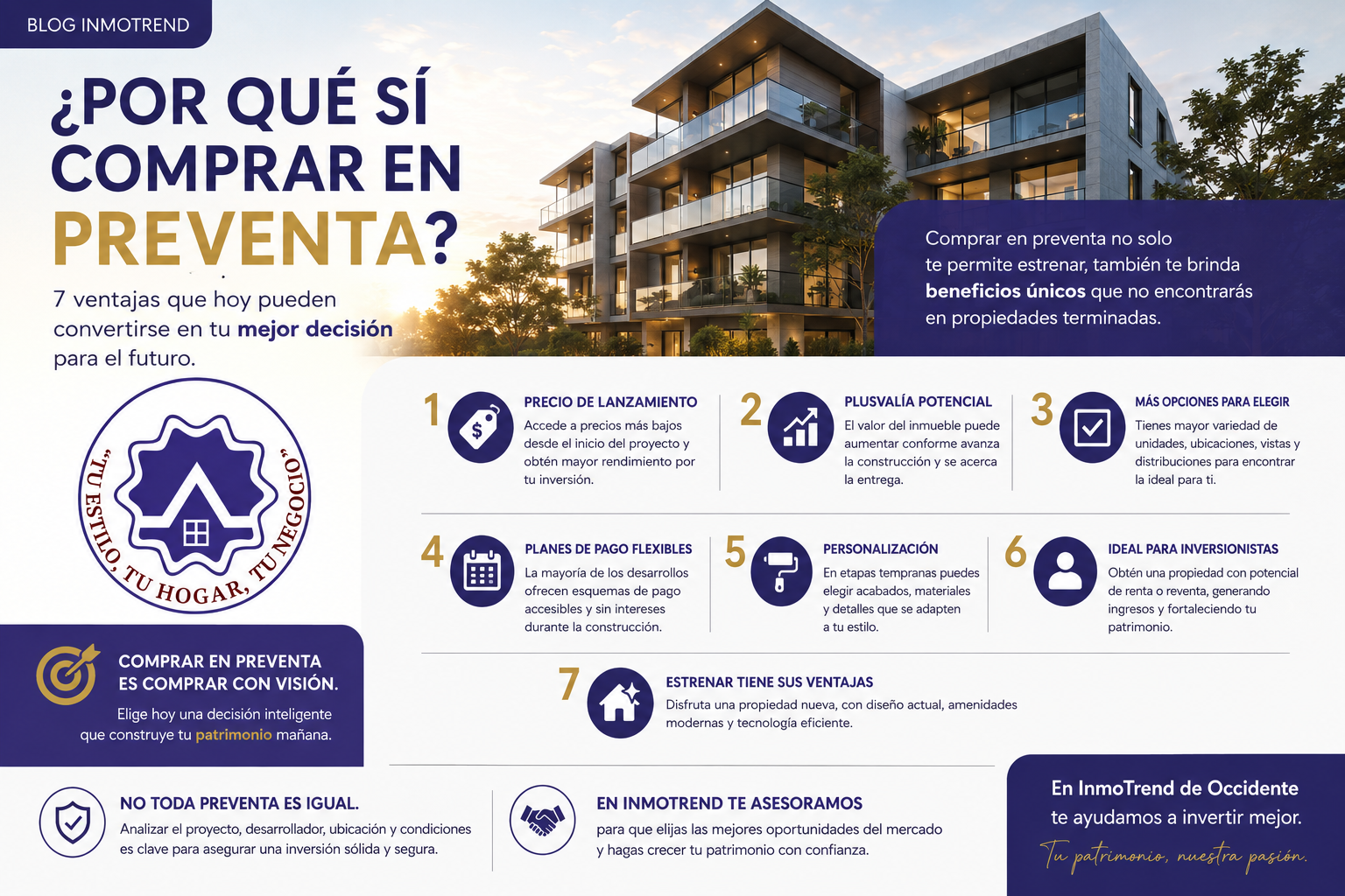 Ventajas de Incrementar Tu Patrimonio con PRE VENTA