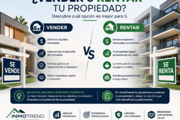 ¿Conviene vender o rentar una propiedad? Descubre cuál opción es mejor para ti